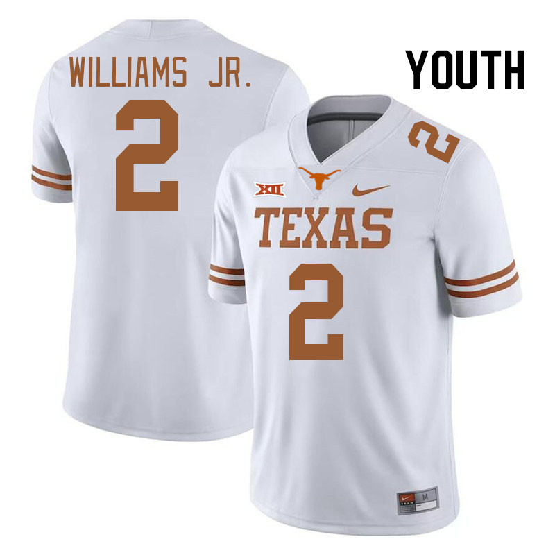 Youth #2 Derek Williams Jr. Texas Longhorns College Football Jerseys Stitched Sale-Black